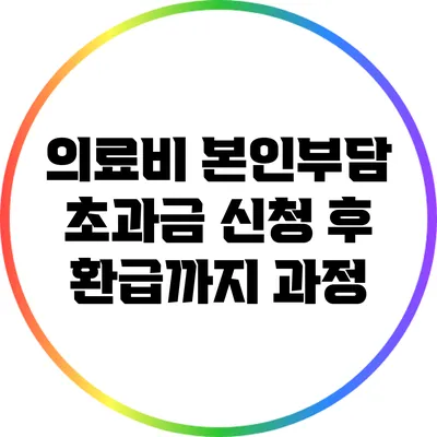 의료비 본인부담 초과금 신청 후 환급까지 과정