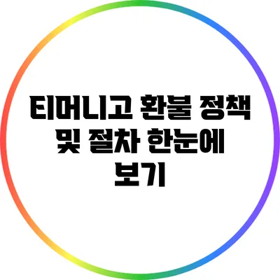 티머니고 환불 정책 및 절차 한눈에 보기